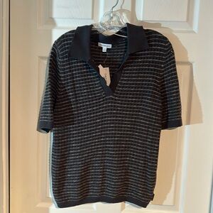 NWT Calvin Klein Jeans 100% cotton loose knit Top size Large